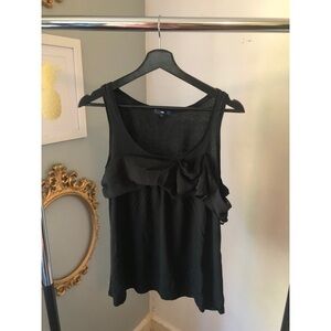 GAP Ruffle Style Tank Top Size Large